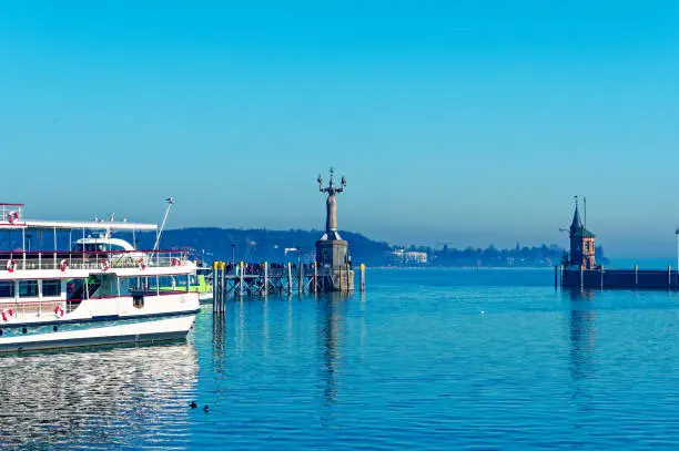 Harbor in Constance - Lake Constance - Germany