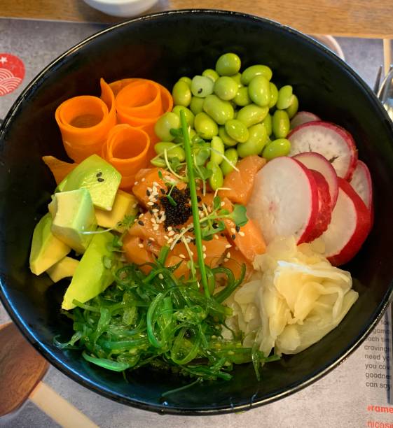 istock Bowl with healthy vegan food 1135941156
