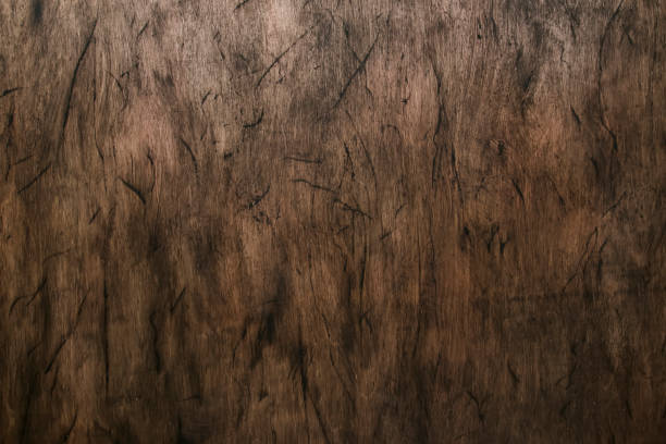 istock Vintage wooden kitchen table background, empty, place for text, top view 1135943821