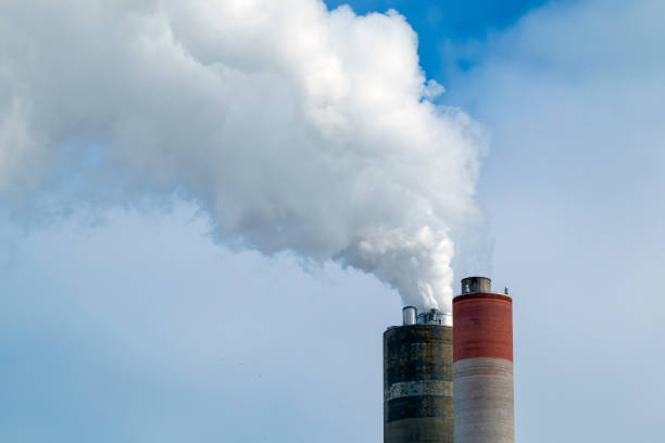istock paper factory smokes, Finland 1135947627