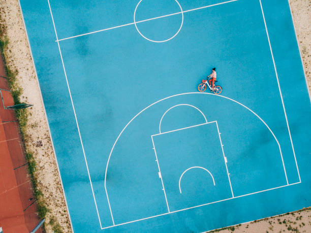 istock Cycling in a surreal world 1135952059
