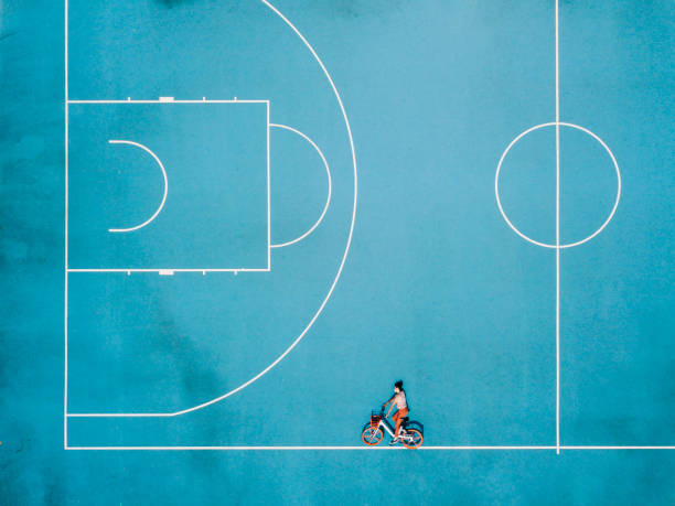 istock Cycling in a surreal world 1135952062