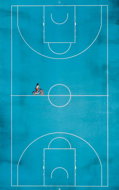 istock Cycling in a surreal world 1135952067
