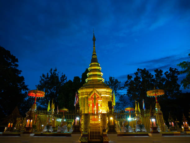 istock Golden Pagoda on The Mountain 1135954989
