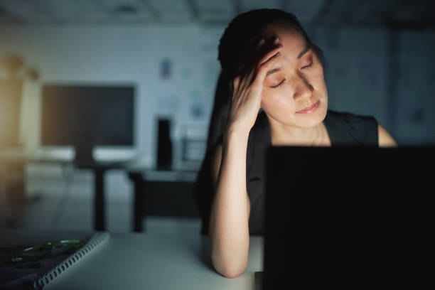 istock Putting her health at risk for success's sake 1135957635