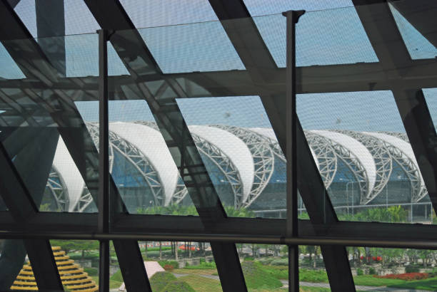 istock Suvarnabhumi runway. 1135957985