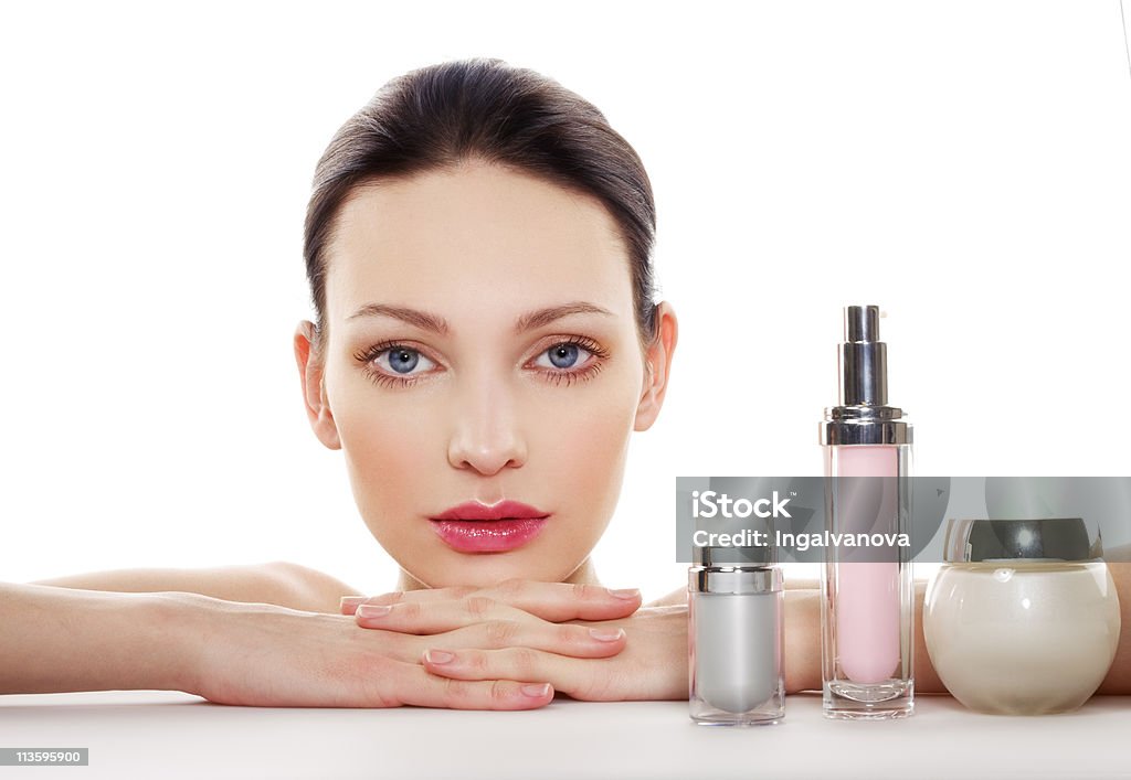 Skincare products  Adult Stock Photo