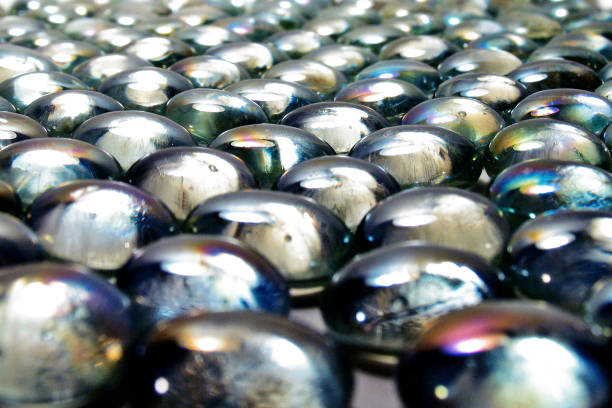 istock Still life - Glass marble. 1135965883
