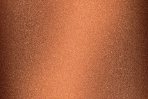 Abstract texture background, rough copper metallic wall