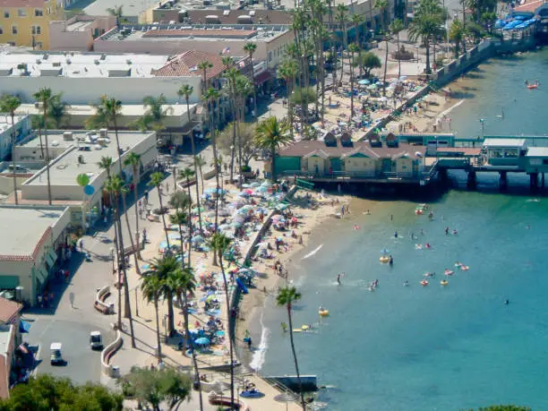 Photo of Santa Catalina Island,Avalon / Avalon Harbor and beach.