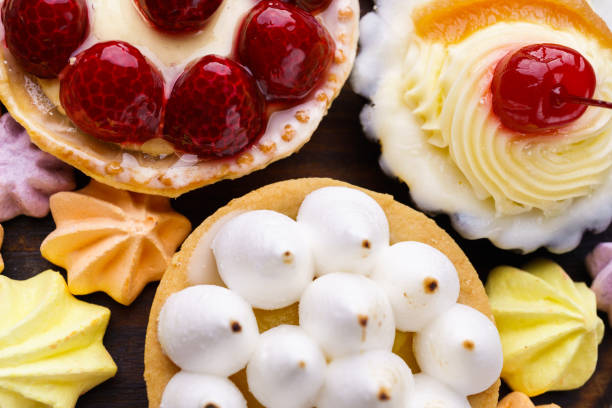 istock cakes and cookie. assortment of delicious desserts 1135971025