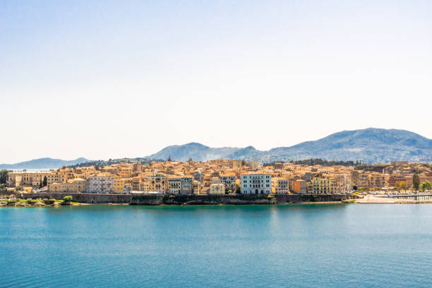 istock panorama of Corfu island 1135978807