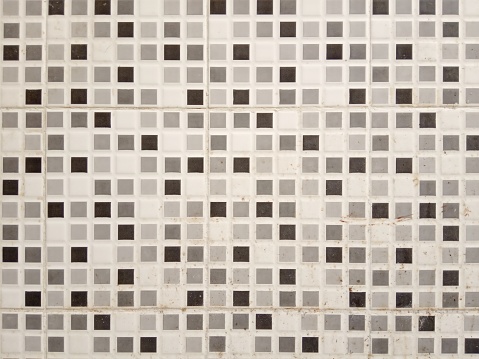 Clean and White Wall from Tile