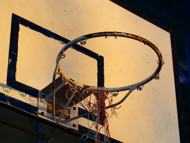 istock Old Basket ball Hoop 1135983899