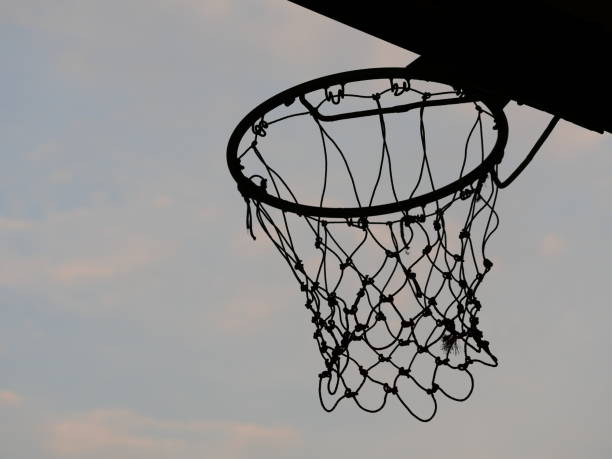istock Old basketball hoop 1135984543