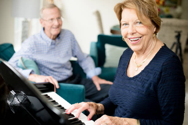 istock Happy senior couple 1135986477