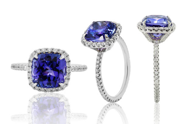 istock earrings ring  jewelry diamonds with and gemstone emerald ruby and Sapphire 1135998215