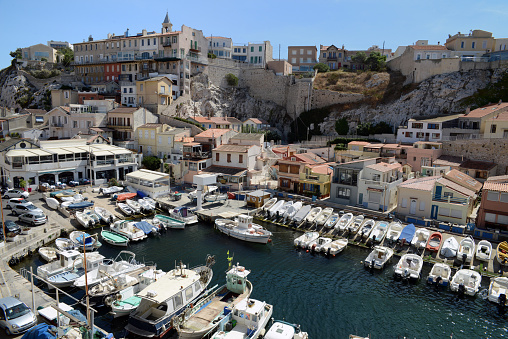 small port in Marseille