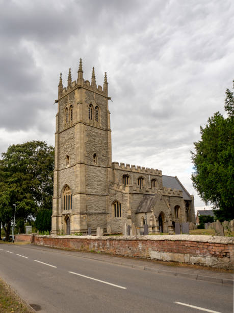 istock Church in Hawton in England 1136009915
