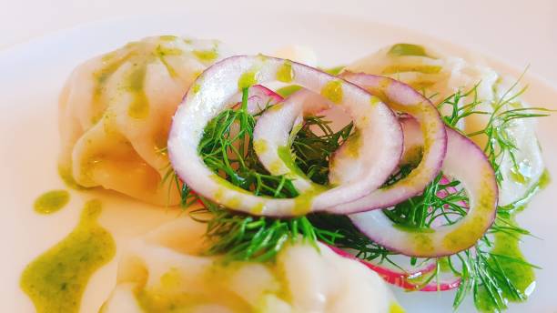 istock Gourmet Food fine dining plate 1136013135