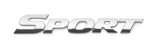 istock Sport Chrome Car Decal 1136016249