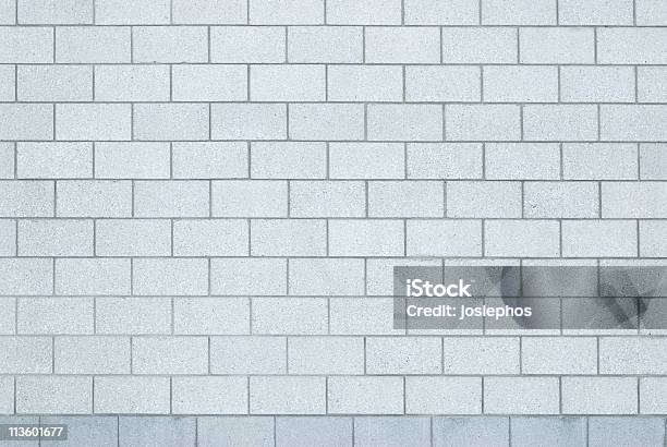 Gray Betonblock Wand Stockfoto und mehr Bilder von Beton - Beton, Bildhintergrund, Block - Form