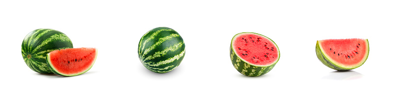 Watermelon Isolated on White Background