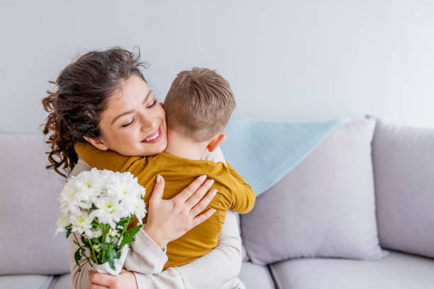 istock Love with Mother and Son 1136026177