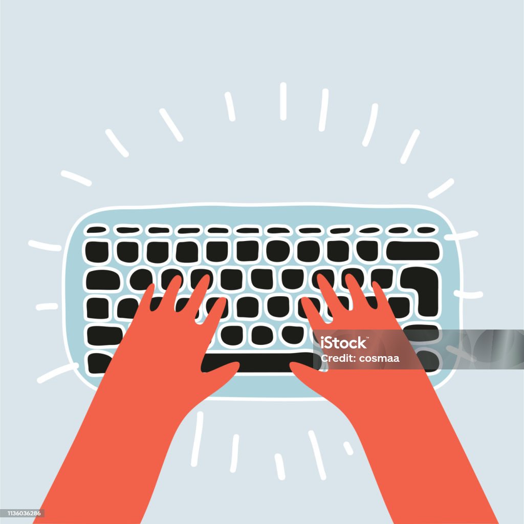 Ilustración de Manos De Dibujos Animados En El Teclado Blanco Y El Ratón De La Computadora Concepto De Oficinista De Escritorio Ordenador Internet Mecanografía Ilustración Vectorial En Diseño Plano Sobre Fondo Marrón Ilustración de Manos De Dibujos Animados En El Teclado Blanco Y El Ratón De La Computadora Concepto De Oficinista De Escritorio Ordenador Internet Mecanografía Ilustración Vectorial En Diseño Plano Sobre Fondo Marrón