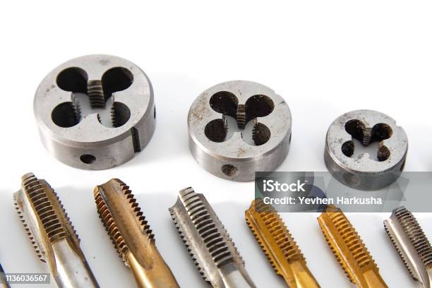 Thread Cutting Tool Stock Photo - Download Image Now - CNC Machine, Art And Craft, Brooch