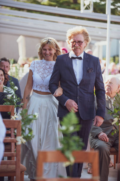 istock Father of the Bride Escorting the Bride 1136037817