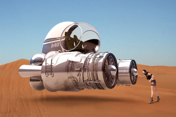 istock Desert Pod and Beauty Pilot 1136038852