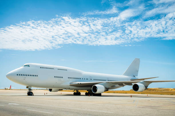 istock Airplane parked at the airport 1136039219