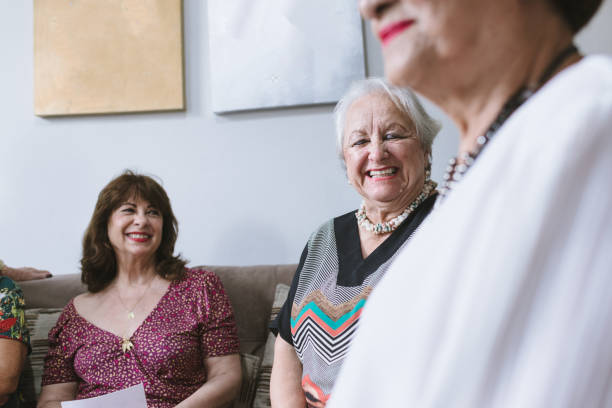 istock Happiness to receive a visit at home 1136043381