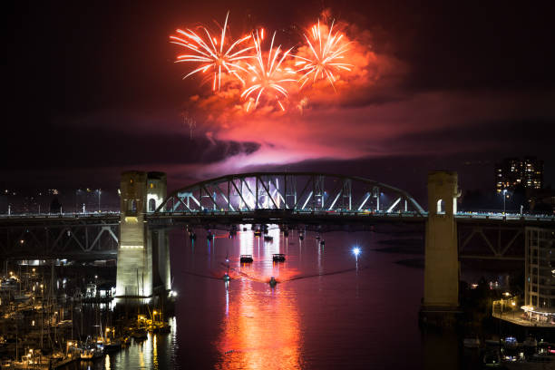 istock The fireworks display from the Celebration of Light in Vancouver's English Bay. 1136044310