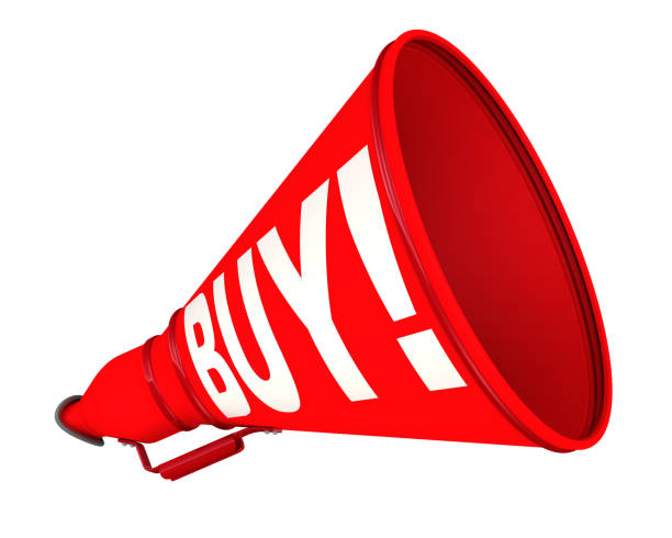 istock Buy! The labeled megaphone 1136047245