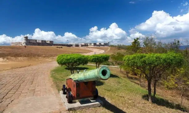 Photo of Old Cannon Castillo Del Morro Fort Santiago De Cuba