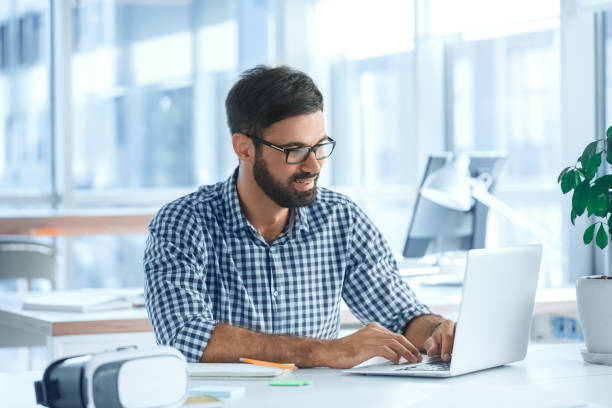 istock Bussiness man work in the office career 1136056196