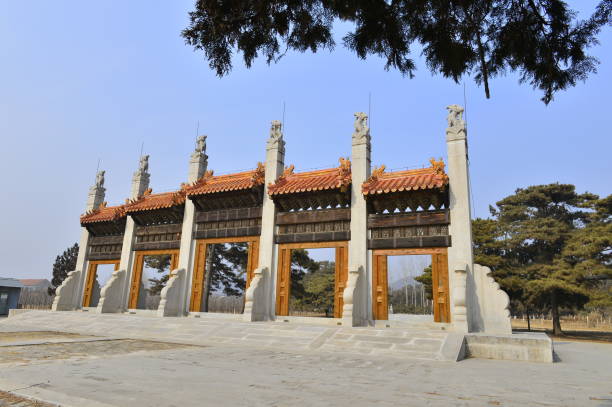 istock The ancient Chinese buildings 1136062524