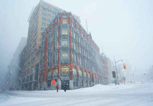 istock City under snow, Ottawa 1136074164