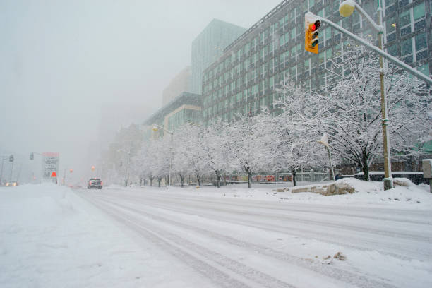 istock City under snow, Ottawa 1136074186