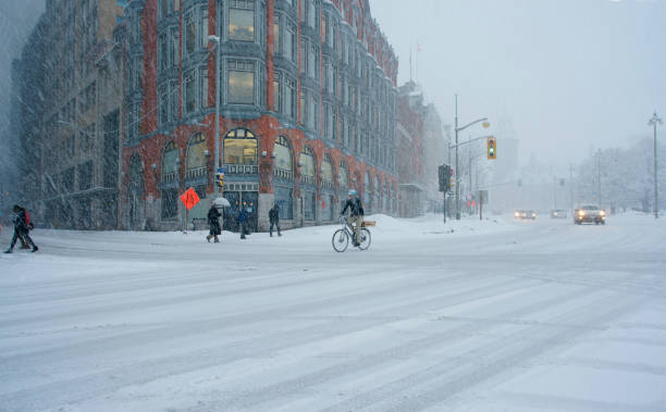 istock City under snow, Ottawa 1136075208