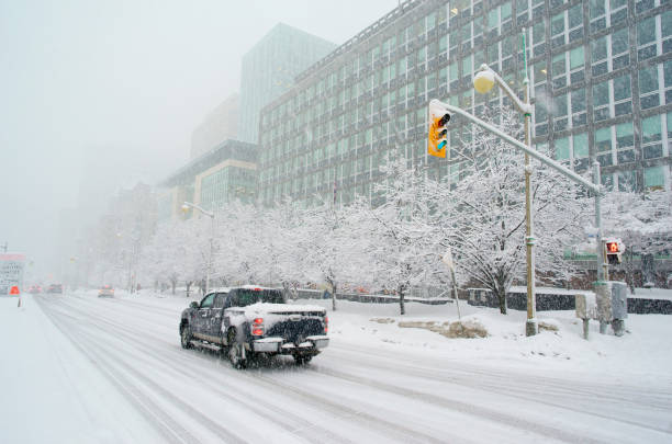 istock City under snow, Ottawa 1136075215