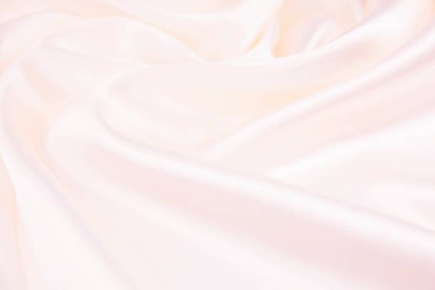 istock Texture satin fabric pink color for the background 1136078946
