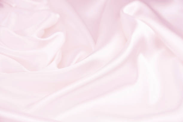 istock Texture satin fabric pink color for the background 1136078965