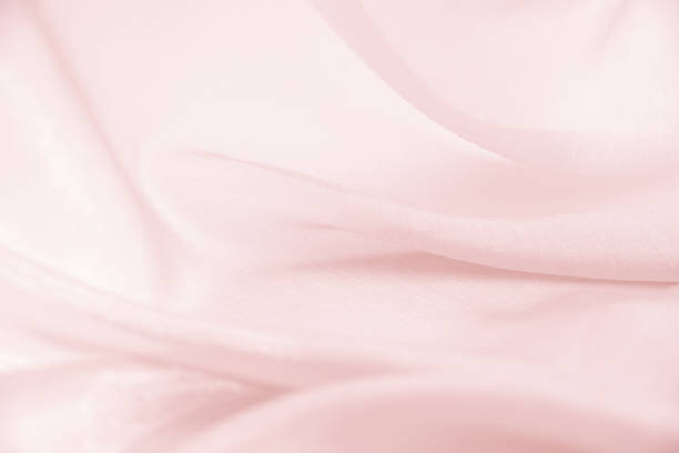 istock Texture satin fabric pink color for the background 1136078990