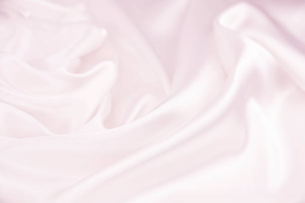 istock Texture satin fabric pink color for the background 1136079006