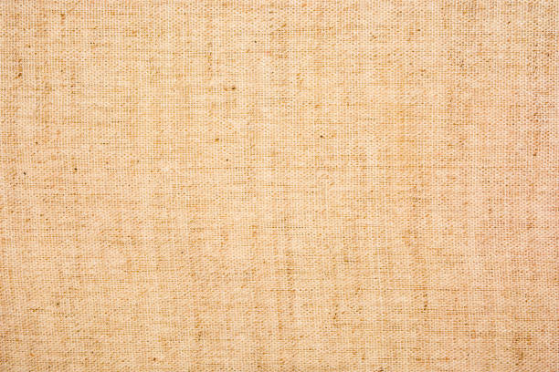 istock Texture of natural linen fabric 1136080140