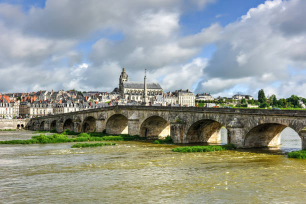 istock Jacques-Gabriel Bridge  - Blois, France 1136080220
