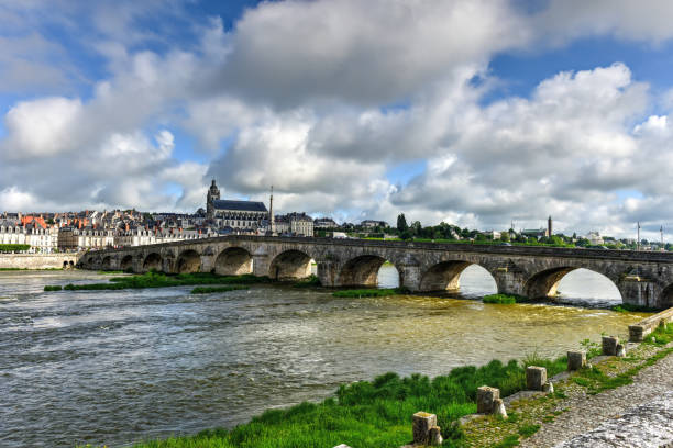 istock Jacques-Gabriel Bridge  - Blois, France 1136080802